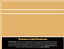 Tablet Screenshot of madmushroom.com